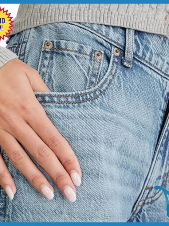 Baggy Carpenter Jeans, Low Rise, 90s Grunge Style, TENCEL Lyocell - Picture 4 of 4